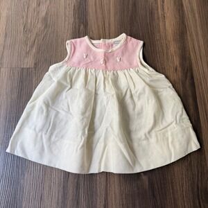 Vintage A Baby Togs Creation Tulip Buttons 24‎ Months Dress